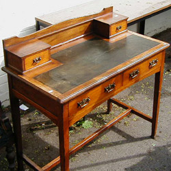 antique desk restoration
